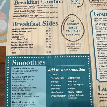Chloez Cafe - Breakfast & Brunch Near Me - Fairfax Station, Virginia