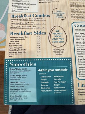 Menu photo 7 Chloez Cafe Fairfax Station, VA