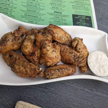 Dead Frog Brewery - Salt and pepper wings - Breweries Near Me - Langley, British Columbia