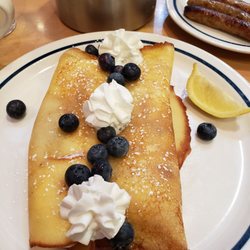 IHOP - 5.5.23 Breakfast time. Love me crepes :-)