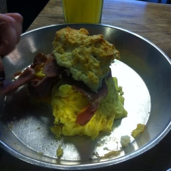 Biscuit Head - Country ham biscuit. - Cafes Near Me - Asheville, North Carolina
