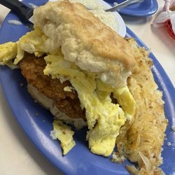Spring Valley Restaurant - Pork Tenderloin biscuit