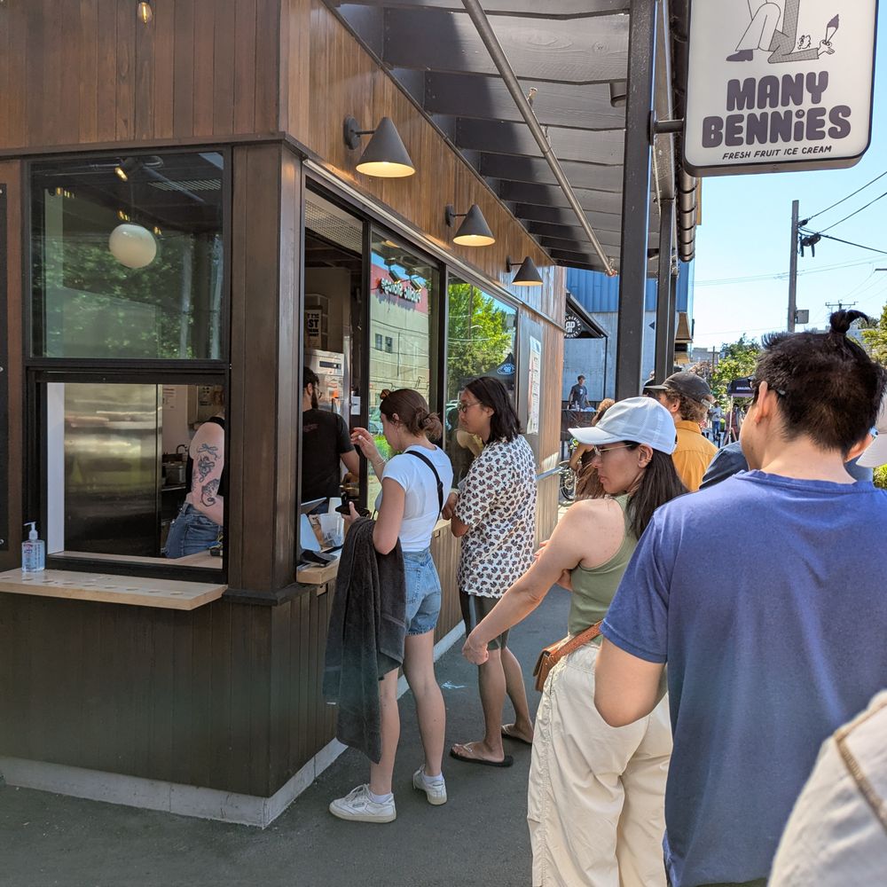 Many Bennies - The Line - Ice Cream & Frozen Yogurt Near Me - Seattle, Washington Many Bennies - The Line - Ice Cream & Frozen Yogurt Near Me - Seattle, Washington