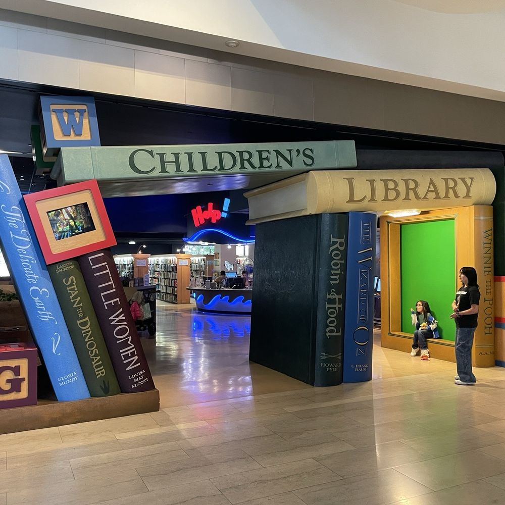 Cerritos Library - Entrance to children's section - Libraries Near Me - Cerritos, California