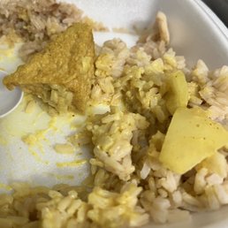 Yellow Curry with Brown Rice Yellow Curry with Brown Rice