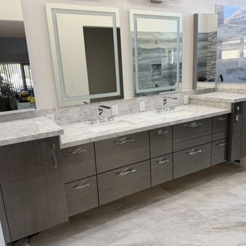 Heartwood Cabinetry - Custom Double Vanity Cabinetry - Cabinetry Near Me - Escondido, California Heartwood Cabinetry - Custom Double Vanity Cabinetry - Cabinetry Near Me - Escondido, California
