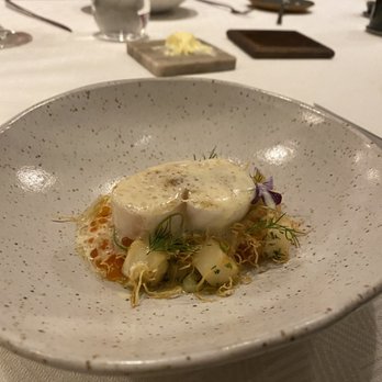 Aquavit - Halibut & Trout roe. Perfectly cooked - Scandinavian Near Me - New York, New York