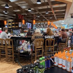 Harris Teeter - Wine bar inside