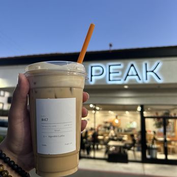 Peak Cafe - Injeolmi latte - Cafes Near Me - Northridge, California Peak Cafe - Injeolmi latte - Cafes Near Me - Northridge, California