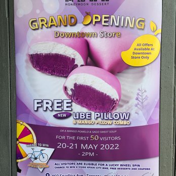 Honeymoon Dessert - Grand opening poster - Desserts Near Me - Toronto, Ontario Honeymoon Dessert - Grand opening poster - Desserts Near Me - Toronto, Ontario