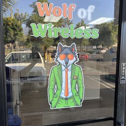 Exterior outside entrance of Wolf Of Wireless - Rancho Cucamonga, California Exterior outside entrance of Wolf Of Wireless - Rancho Cucamonga, California