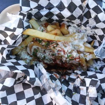Man'oushe Express - Garlic fries $3.49 Loaded and super good. - Pizza Near Me - Seattle, Washington Man'oushe Express - Garlic fries $3.49 Loaded and super good. - Pizza Near Me - Seattle, Washington