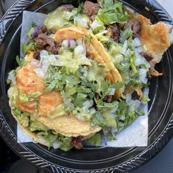 Pablito's Tacos - 2 ASADA (Queso Taco) 1 PASTOR (Queso Taco) - Peruvian Near Me - Burbank, California
