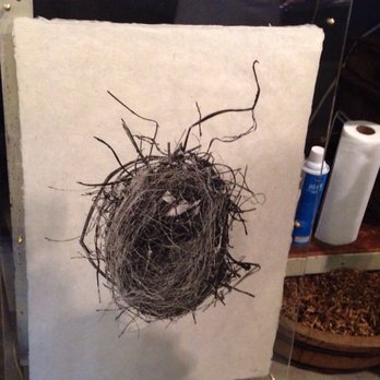 The Tiny Finch - This was an artist they featured and he also does a series of feathers.  Beautiful!!! - Home Decor Near Me - San Antonio, Texas