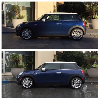Photo of Omega Werks - Pleasanton, CA, US. Before and after with 40% ceramic tint on all five windows.