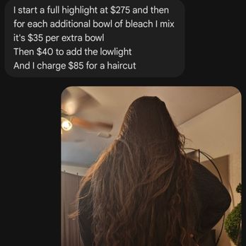 Medusa Salon - Hair prior to her coloring it - Hair Salons Near Me - Huntington Beach, California Medusa Salon - Hair prior to her coloring it - Hair Salons Near Me - Huntington Beach, California