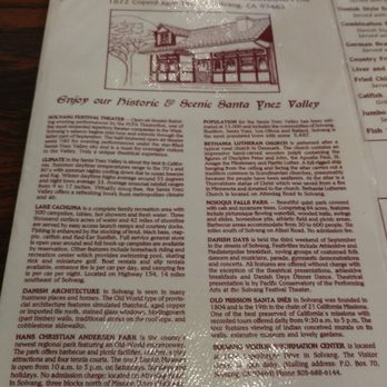 Solvang Restaurant - Scandinavian Near Me - Solvang, California