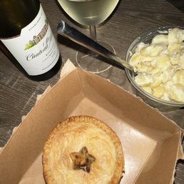 Chicken Pot Pie and Welsh Cheddar Mac and Cheese Chicken Pot Pie and Welsh Cheddar Mac and Cheese