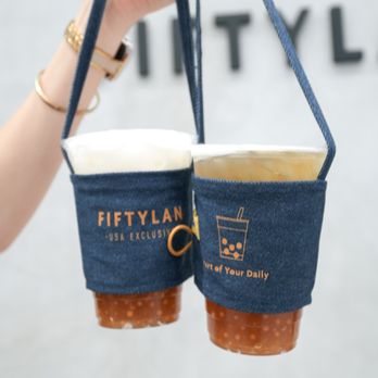 FIFTYLAN Koreatown - two cups of coffee - Bubble Tea Near Me - New York, New York FIFTYLAN Koreatown - two cups of coffee - Bubble Tea Near Me - New York, New York