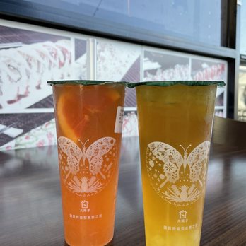 DaYung's Tea - Convoy - Grapefruit Green Tea & Jasmine Green Tea - Bubble Tea Near Me - San Diego, California
