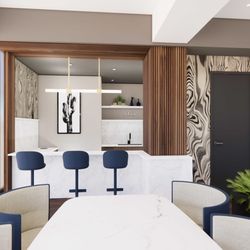 SkyHouse Austin Apartments - Renovated SkyLounge will feature a new entertainment kitchen