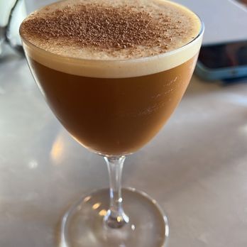 Barrel Aged Cocktail Bar & Lounge - Espresso martini - American Near Me - Martinez, California Barrel Aged Cocktail Bar & Lounge - Espresso martini - American Near Me - Martinez, California