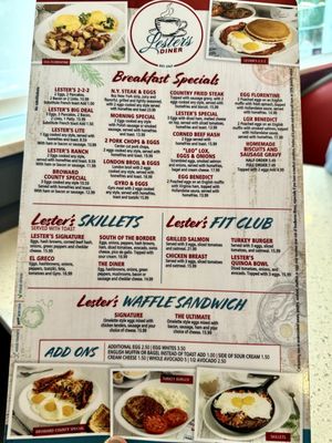Menu photo 1 Lester's Diner Sunrise, FL Menu photo 1 Lester's Diner Sunrise, FL