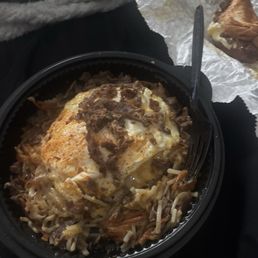 Cheesesteak bowl (after adding seasoning) Cheesesteak bowl (after adding seasoning)