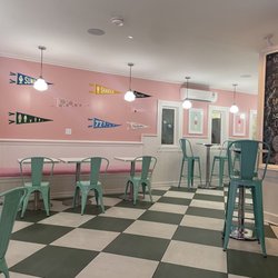 Second floor seating area