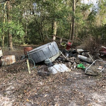 So Much More Space - Yard junk removal in Willis. Hot tub and yard junk were piled up and needed to go. - Junk Removal & Hauling Near Me So Much More Space - Yard junk removal in Willis. Hot tub and yard junk were piled up and needed to go. - Junk Removal & Hauling Near Me