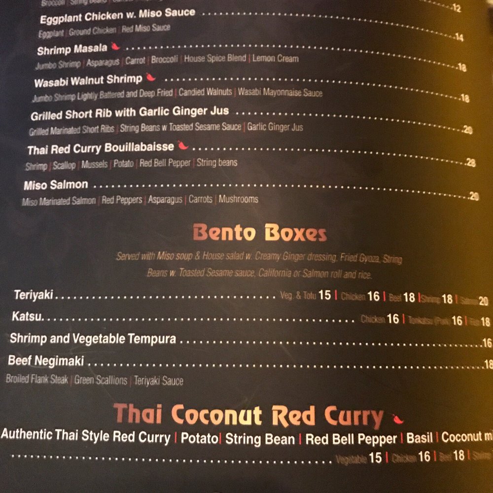 Fo Bistro - Chef Specials Menu - Sushi Bars Near Me - Montclair, Virginia Fo Bistro - Chef Specials Menu - Sushi Bars Near Me - Montclair, Virginia