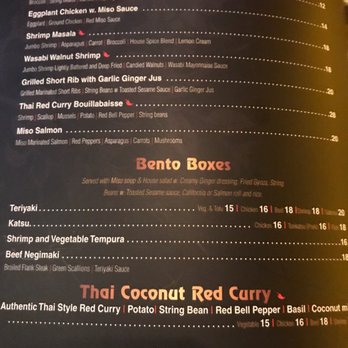 Fo Bistro - Chef Specials Menu - Sushi Bars Near Me - Montclair, Virginia
