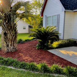 Mulch installed to help your home look more beautiful than it already is.