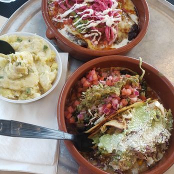 Gadzooks Enchiladas and Soup - Tacos, enchiladas and some taters on the side -- totally yum! - Soup Near Me - Gilbert, Arizona