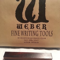 Weber Fine Writing Tools - Weber Fine Writing Tools - contact them at weberpens@gmail.com