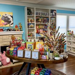 The inside of the store
