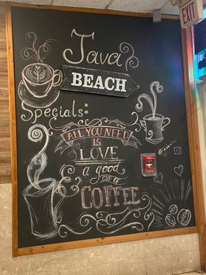 Menu photo 1 Java Beach Coffee House Ocean City, MD Menu photo 1 Java Beach Coffee House Ocean City, MD