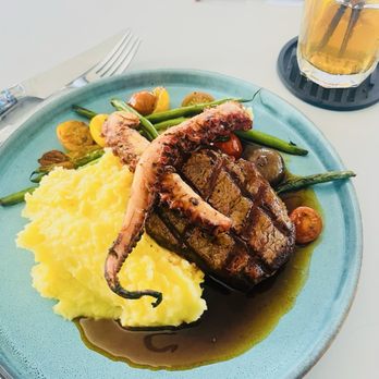 Mala Ocean Tavern - Filet Mignon and octopus - Seafood Near Me - Lahaina, Hawaii Mala Ocean Tavern - Filet Mignon and octopus - Seafood Near Me - Lahaina, Hawaii