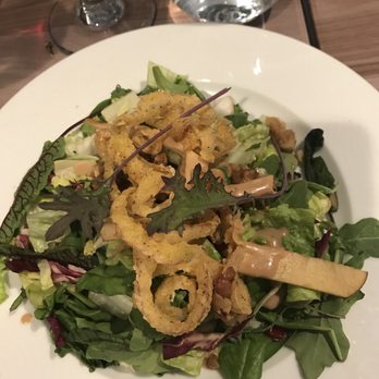 Nataz Restaurant - The signature salad was delicious and a fairly large serving size for a pre-dinner salad - New American Near Me - Southington, Connecticut