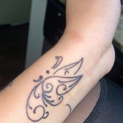Cowboy's Tattoo - AFTER- Done by Abi!!