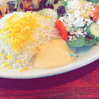Pom & Olive - Chicken Shish Kebab - Mediterranean Near Me - Costa Mesa, California