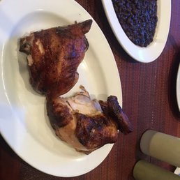 1/2 Chicken with Rice and Beans