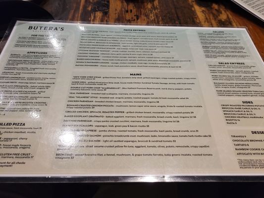 Menu photo 1 Butera's - Bay Shore Bay Shore, NY Menu photo 1 Butera's - Bay Shore Bay Shore, NY