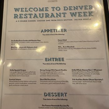 Fish N Beer - Denver Restaurant Week Menu - Seafood Near Me - Denver, Colorado Fish N Beer - Denver Restaurant Week Menu - Seafood Near Me - Denver, Colorado