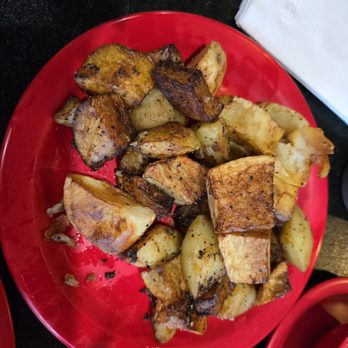 Bucky Bee's BBQ - Pan fried potatoes - Barbeque Near Me - Cave City, Kentucky Bucky Bee's BBQ - Pan fried potatoes - Barbeque Near Me - Cave City, Kentucky