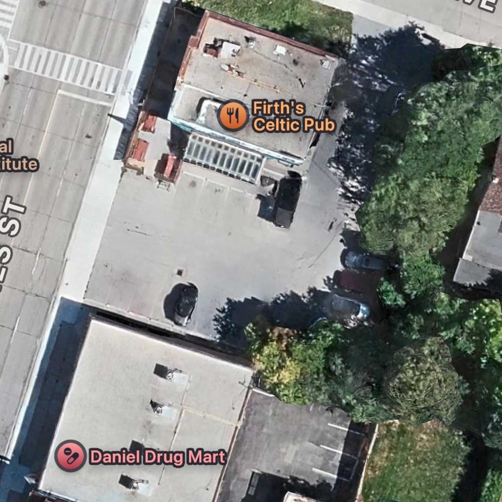 Firth's Celtic Pub - Location showing parking. - Irish Near Me - Hamilton, Ontario Firth's Celtic Pub - Location showing parking. - Irish Near Me - Hamilton, Ontario