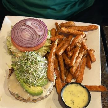 Mother's North Grille - The Pat Tillman Powerhouse with Sweet Potato Fries - American Near Me - Lutherville-Timonium, Maryland