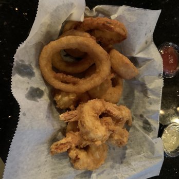Capri Fish House - Shrimp and onion ring basket - Seafood Near Me - Naples, Florida Capri Fish House - Shrimp and onion ring basket - Seafood Near Me - Naples, Florida