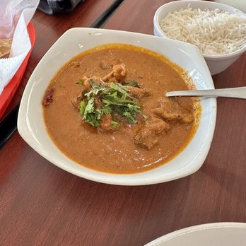 Naturally Desi Cafe - Goat Curry with Bone - Indian Near Me - San Diego, California Naturally Desi Cafe - Goat Curry with Bone - Indian Near Me - San Diego, California