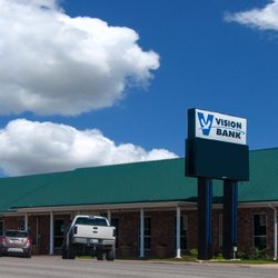Vision Bank - Our Sulphur Office is located at the intersection of W Broadway Ave & W 11th Street, nearby Murray County public services. Go Bulldogs!